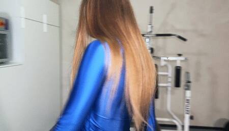 Steffi in the Fitness Gym