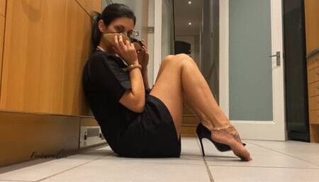 Love my black stilettos