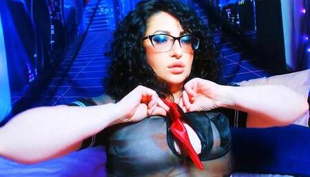 My tits are too big for my top!? Punish them