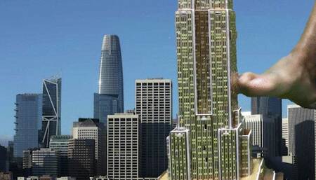 Giantess Gives Building Foot Job  4k