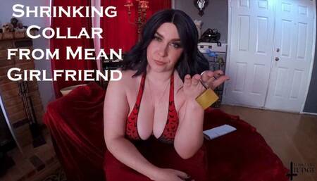 Shrinking Collar from Mean Girlfriend HD NOT VR! - A Magic Shrink JOI Cum Countdown to Multiple Orgasms from Cruel Giantess