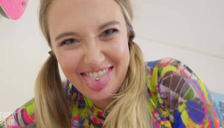 Angel Sky Grace Lowdie Anal PISS whores in fuck threesome