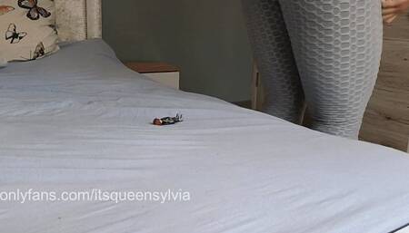 Accidental Tiny Step-Brother Gassing (Giantess Sylvia)