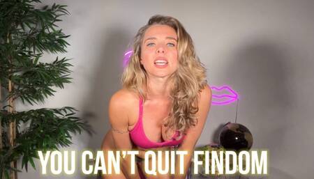 You can’t quit Findom