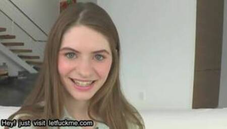 cumshot teens loves huge cocks -  teen shows off her