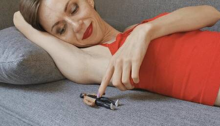 A smelly armpit will put you to sleep