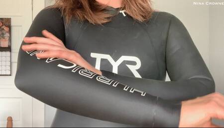 Wetsuit Tease & Blow Job