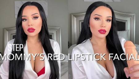 STEP-MOMMY'S RED LIPSTICK FACIAL