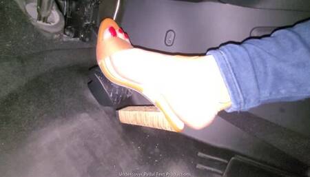 Sapphire out for a drive Brown HH Sandals