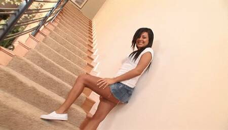 Huge dicked dude loves to fuck the mouth and pussy on this stunning teen