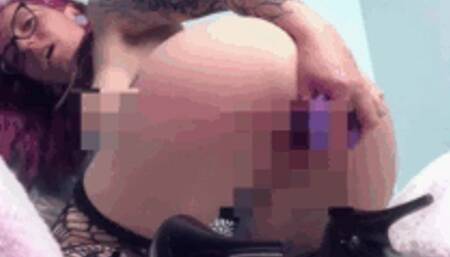 Fucking Myself Hard in High Heels