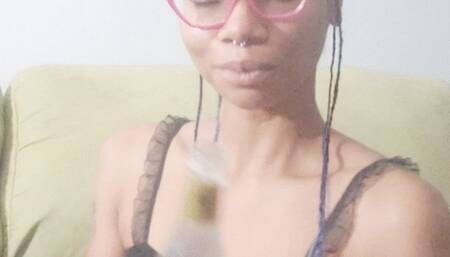 Rojo burps while enjoying a nice tonic soda