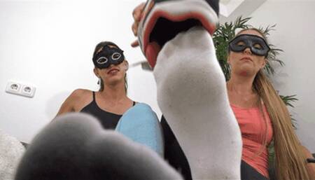 You'll smell our socks and suck them clean!