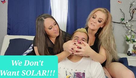 Solar Salesman Silenced!