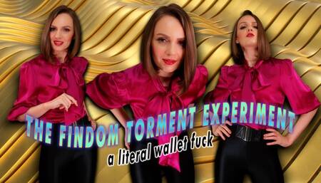 The Findom Torment Experiment: A literal wallet fuck JOI