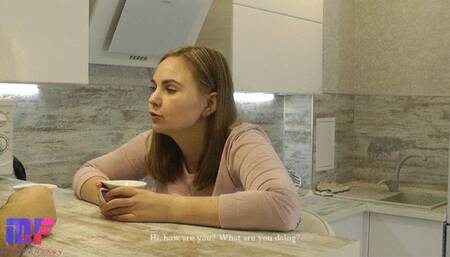 Doggystyle deep fucking her pussy