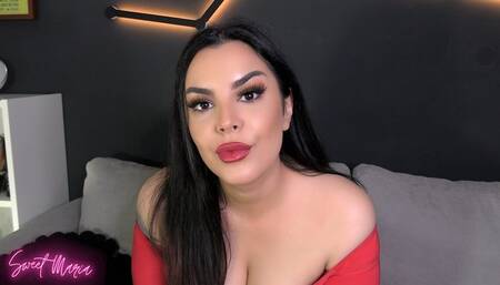 Red lips burping ~ Sweet Maria