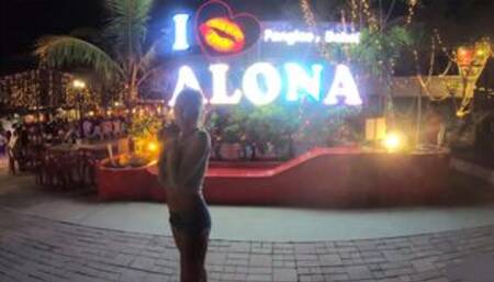 Amateurs enjoy fire show and sex at home