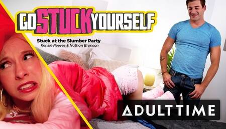 Kenzie Reeves Get's Stuck & Has Hot a Fuck With Her Friend - ADULT TIME