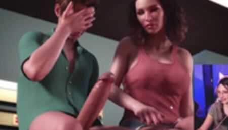 (Partie 54) He is embarrassed by the situation ( Treasure of nadia porngame )