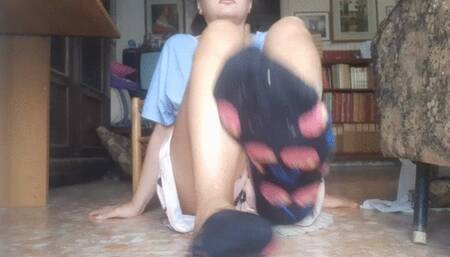 STINKY SOCKS AND BLACK FEET