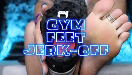 Gym Feet Jerk-Off