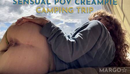 Sensual Creampie Camping Trip POV Breeding