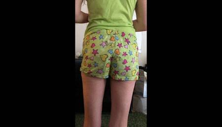 Pushies in Pampers Overnights and Cute Pajamas