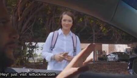 creampie cute teen with nerdy glasses natalie porkman