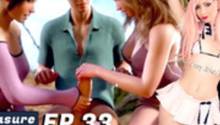 (Part 33) He fucks his girlfriend while her best friend watches ( porngame letsplay FRENCH