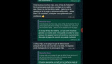 CONVERSACION DE WHATSAPP CON MI VECINA