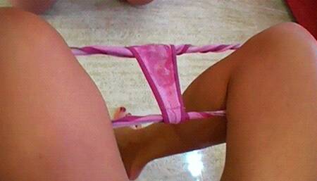 Licking cum out of my panties is as close as you will get - Mistress Amber Leigh & Slug - HD MP4 Clip