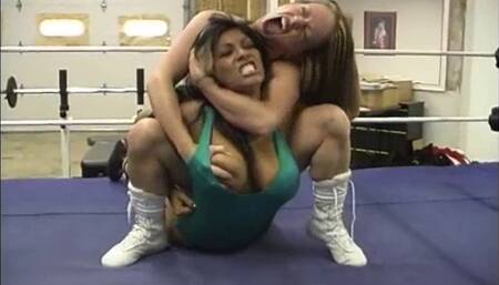 Chicago Raw, Shelly Vs Angel, Tit Squeezing And Pussy Punishment