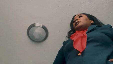 Fired Flight Attendant Turns Into Giantess