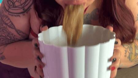 NO HANDS PUKE OVERFLOW! with SLOW MOTiON REPLAY