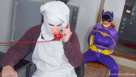 Scarlett, Roxxy & Mila in: Musings from the BatCave: Our Caped Cutie Teams up with Bikini Investigations to Take DOWN The Psycho Chef - Good Luck with That, Ladies! (HD)