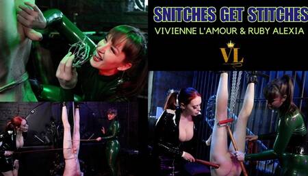VIVIENNE L'AMOUR - SNITCHES GET STITCHES (720P FULL HD)