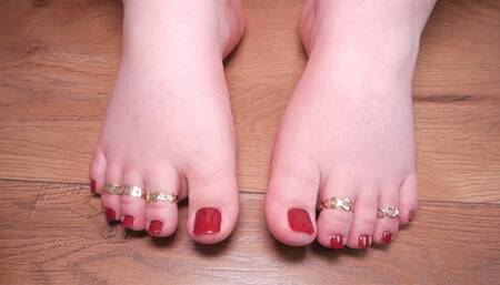 Beautiful BBW feet - (no talking)