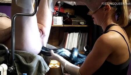 Monster Toy deep anal fisting _Epic-Assplay_#76 Part 2 (The destroying of fistdude)