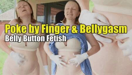 Belly Button Fetish: Poke by Finger & Bellygasm! (720p)