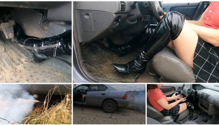 EXCLUSIVE JULIA COMEBACK: Brutal Punishment of Dodge Neon