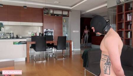 EvilWoman: Feet sniffing and loser ignoring