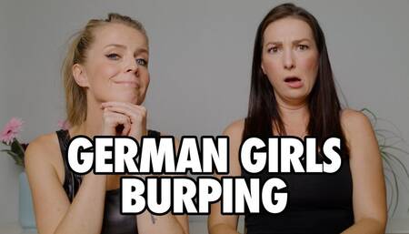 #067 German Girls Burping