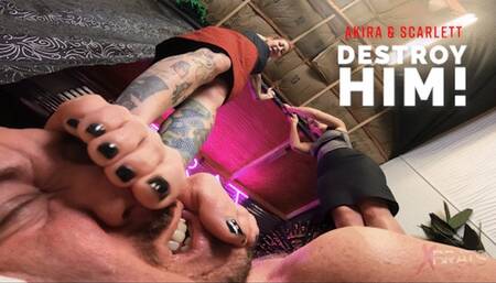 Akira & Scarlett - DESTROY Him! - HD 1080p MP4