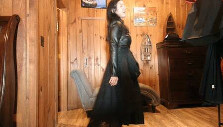 leather milf makes you sex slave