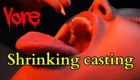 Shrinking casting Vore assistant