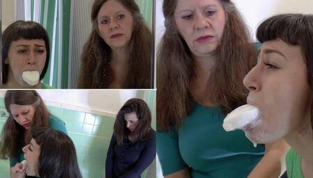 Elori and Casey's Afterschool Punishment - Part 2 - The MouthSoaping - MP4