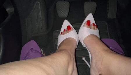Juliette_RJ Pedal Pumping JOI on sexy purple filp flops - PEDAL PUMPING - JOI - RED POLISH - BBW LEGS - DIRTY LANGUAGE - REVVIG - CUM COUNTDOWN - PUMP HARD - JOI