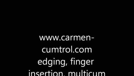 CC: finger insertion handjob