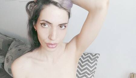 Huge lips sexy drooling